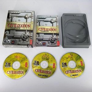 Civilization III Complete Windows PC CD Rom Game Build Explore Conquer Lead